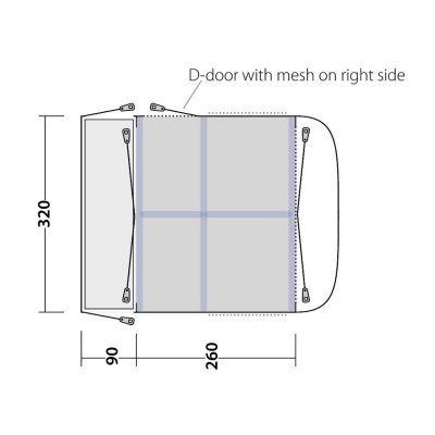 Planning Outwell Parkville 260SA Car Tent