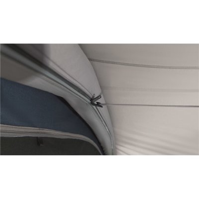 Outwell Hook Track System makes it easy to hang lights or equipment in Outwell Hayward Lake 5ATC.