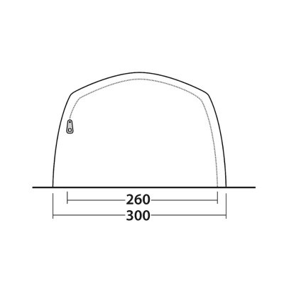Door dimensions for Outwell Oakwood 5