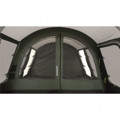 Outwell Quick & Quiet door with magnetic strip that opens without a zipper.