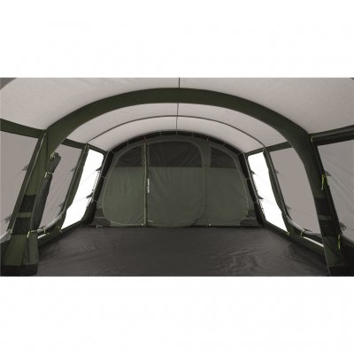 Large and spacious tent for camping.