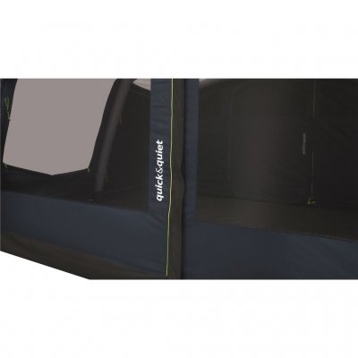 Outwell Quick & Quiet door with magnetic strip that opens without a zipper.