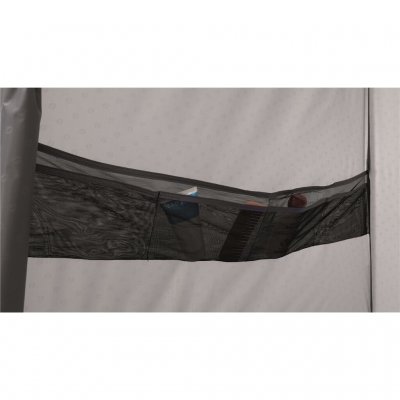 Opbergvak aan de zijkant van de tent.