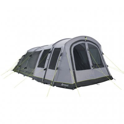 Close the entrances on the tent extension and you get an extra room.