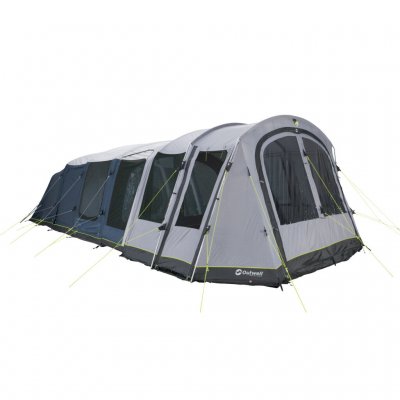 Close the entrances on the tent extension and you get an extra room.