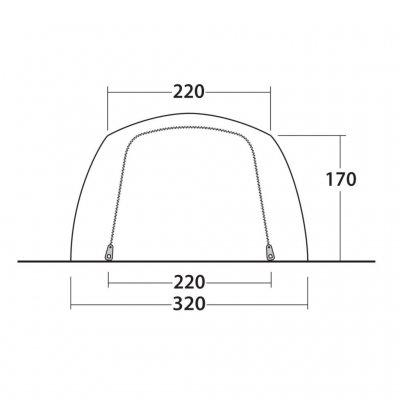 Door dimensions for Outwell Odessa 5