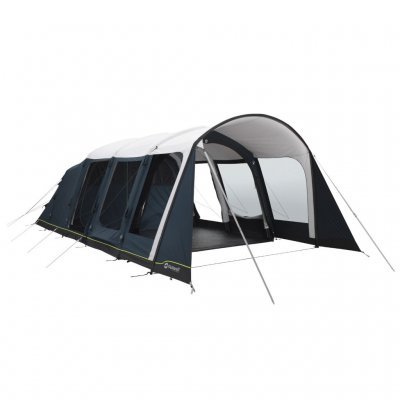 Completely close door on the Outwell Hayward Lake 5ATC family tent.