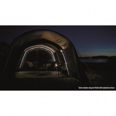 Outwell ONS provides a pleasant light in the tent.
