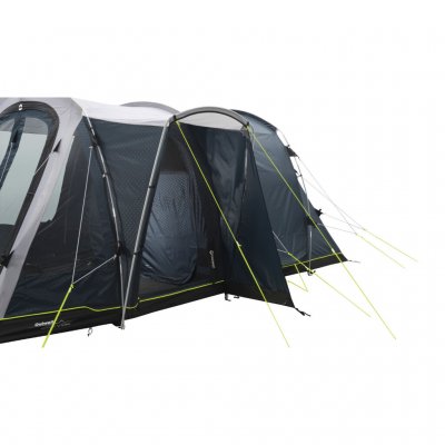 Outwell Nevada 5PE with one side of the side entrance folded in.
