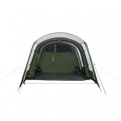 Outwell Elmdale 5PA air tent with door open.
