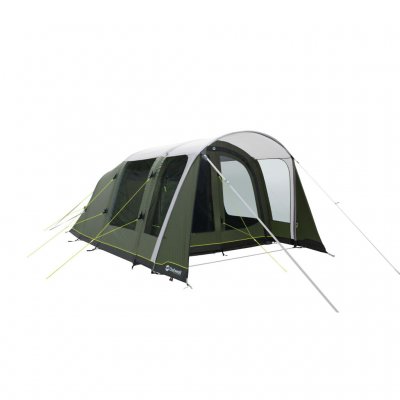Outwell Elmdale 5PA air tent with door closed.