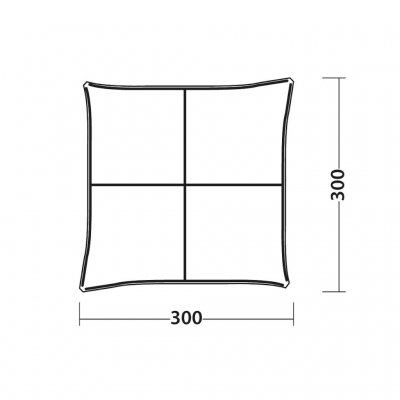 Size of Outwell Wakefield Shelter M