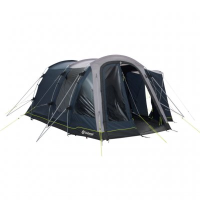 Outwell Nevada 4 with the front door of the tent half open.