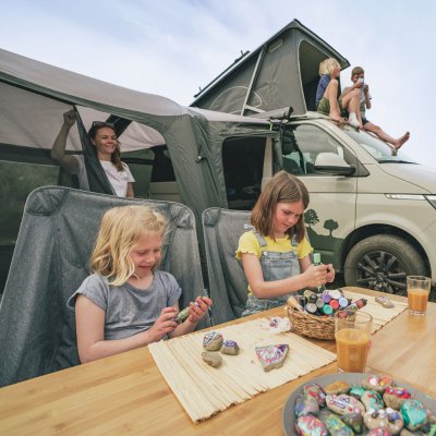 Ruime autotent - perfect voor extra ruimte