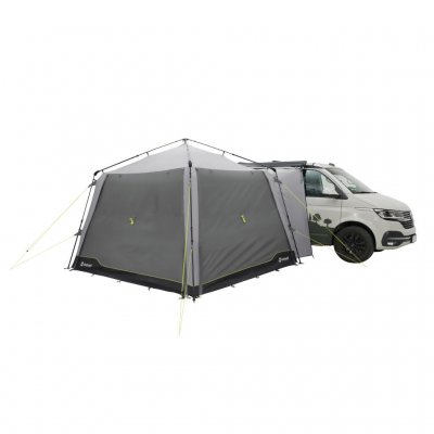 Outwell Fastlane 300 Vehicle Connector with closed car tent.