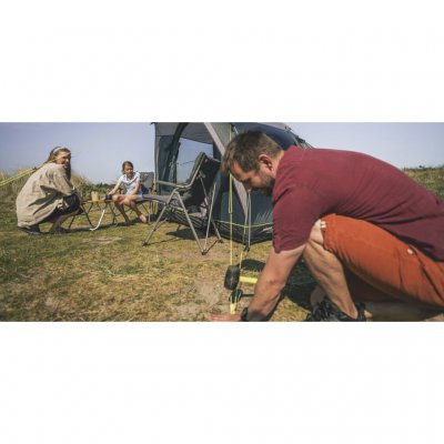 Perfecte tent die zowel op de camping als in het bos werkt