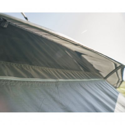 Verstelbare ventilatie die zorgt voor een goed gedimensioneerde ventilatie van de tent