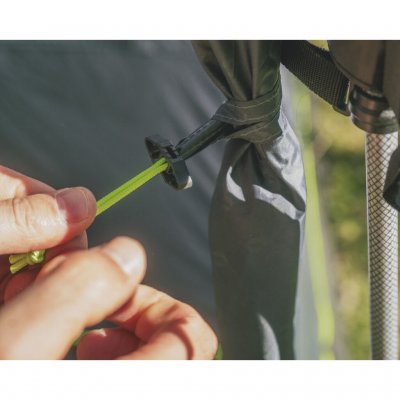 Sterke stormlijnen zorgen voor een goede stabiliteit bij sterkere wind.