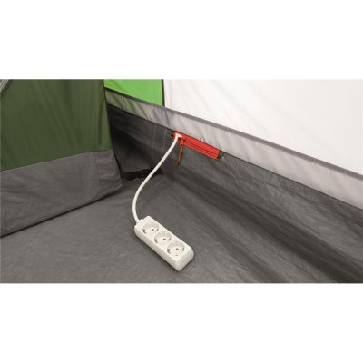 Cable feed to the Easy Camp Palmdale 600 Family Tent