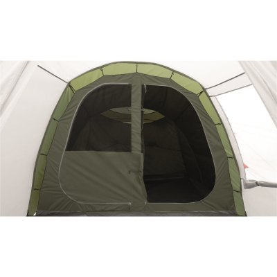 Dark sleeping cabin at Easy Camp Huntsville 400 family tent.
