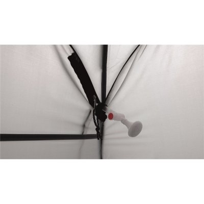 Prepared with holder for solar shower