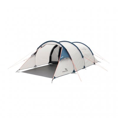 Easy Camp Marbella 300 allround tent for up to 6 people spread over four bedrooms.