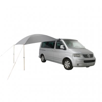 Bevestig het schuifdak aan de auto met behulp van kederstrips, klittenband of touwen.