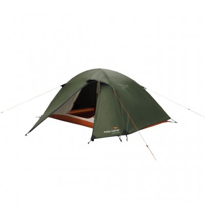 Easy Camp Rondane 2 is een vrijstaande koepeltent met dubbele ingangen en een goede hoogte