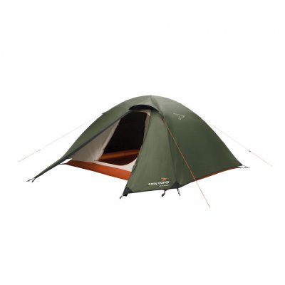 Easy Camp Rondane 3 is een vrijstaande koepeltent met dubbele ingangen en een goede hoogte