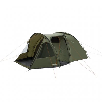 Easy Camp Kinn 5 Tent een koepeltent voor maximaal 5 personen met dubbele deuren en grote woonkamer