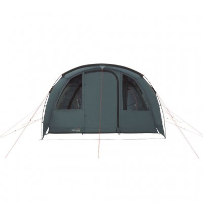 Easy Camp Skarvan 5 tent vanaf de voorkant bekeken met de deur dicht.