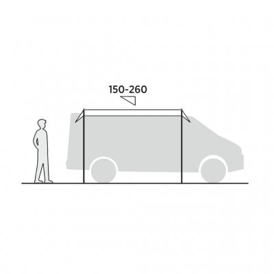 Aansluitschets Easy Camp Voss autoluifel