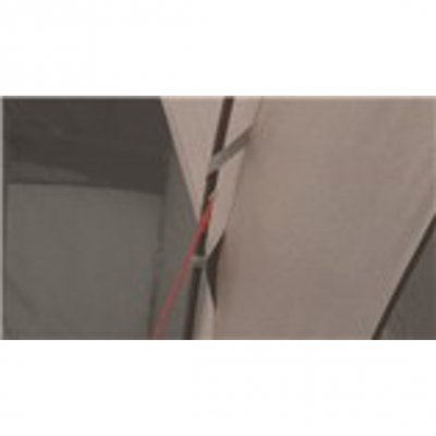 Aluminum tent poles on Robens Midnight Dreamer.