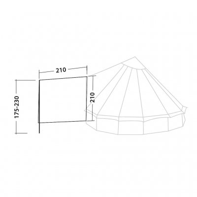 Robens Universele Tarp voor Tipitenten