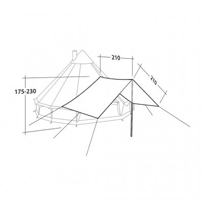 Robens Universele Tarp voor Tipitenten