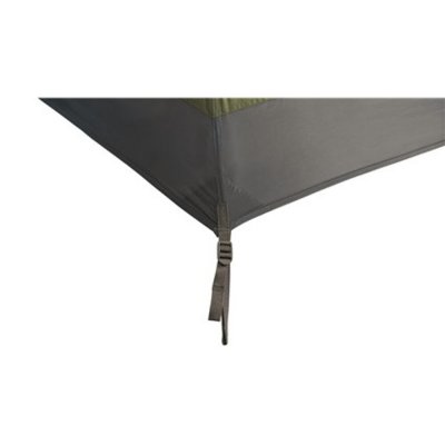 Strong brackets for tent poles and pegs that can adjust for gound conditions where the tent will be erected.