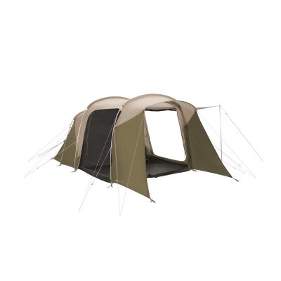 Robens Wolf Moon 4XP is a spacious and bright camp tent for up to 4 people that fits just as well in the wilderness as on a camp