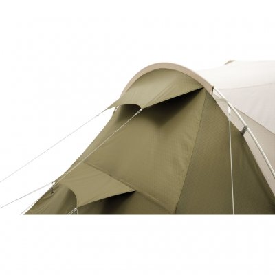 Double valves at the rear provide good air flow through the tent.