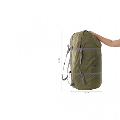 Light and pack-friendly 5-person tent for camping and outdoor life.