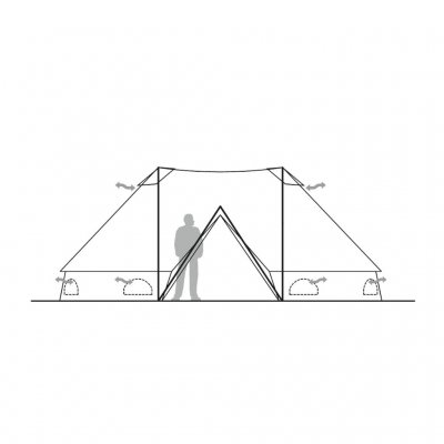 Door size Robens Klondike Twin