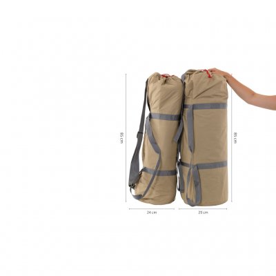 Packing bags for Robens Yurt tent.
