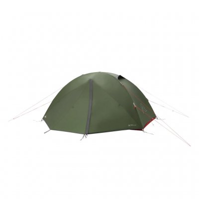 De deuren van de Robens Lodge 2-koepeltent gingen dicht.