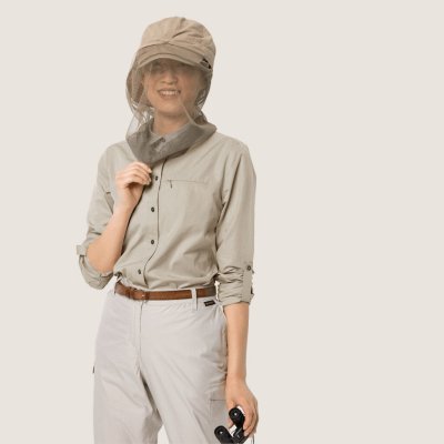 Shirt from Jack Wolfskin that protects both against sun and mosquitoes.