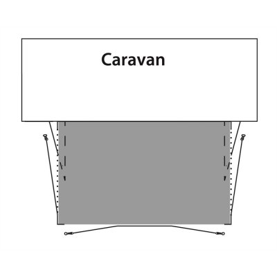 Floor protection covers the entire floor of the tent for Outwell Tide 500SA