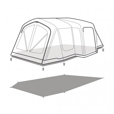 Grondzeil voor uw Outwell Montana 6 Air familietent.