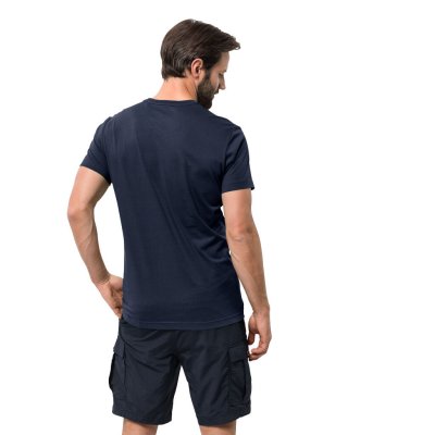 Jack Wolfskin Essential T Men Night Blue back