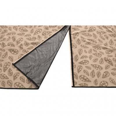 Zipper in the middle to house for example a stove