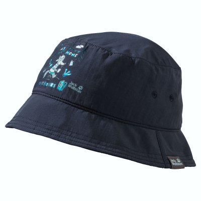 Jack Wolfskin Zonnehoed Kind Blauw