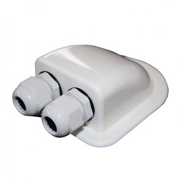 LTC cable entry for two cables for eg solar panels.