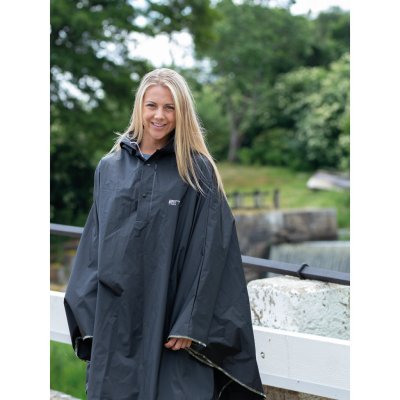 Rain poncho is perfect on the campsite or for the excursion.